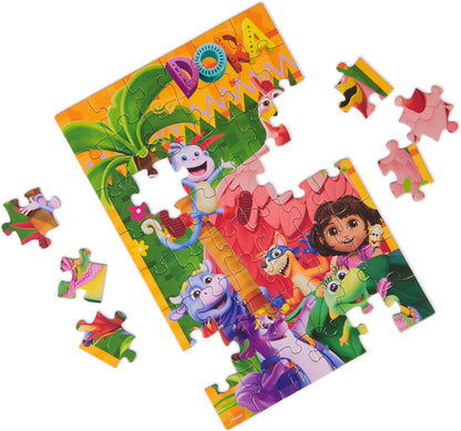 Spin Master Games Kids Puzzle DoraBackpack 3-in-1 Puzzle