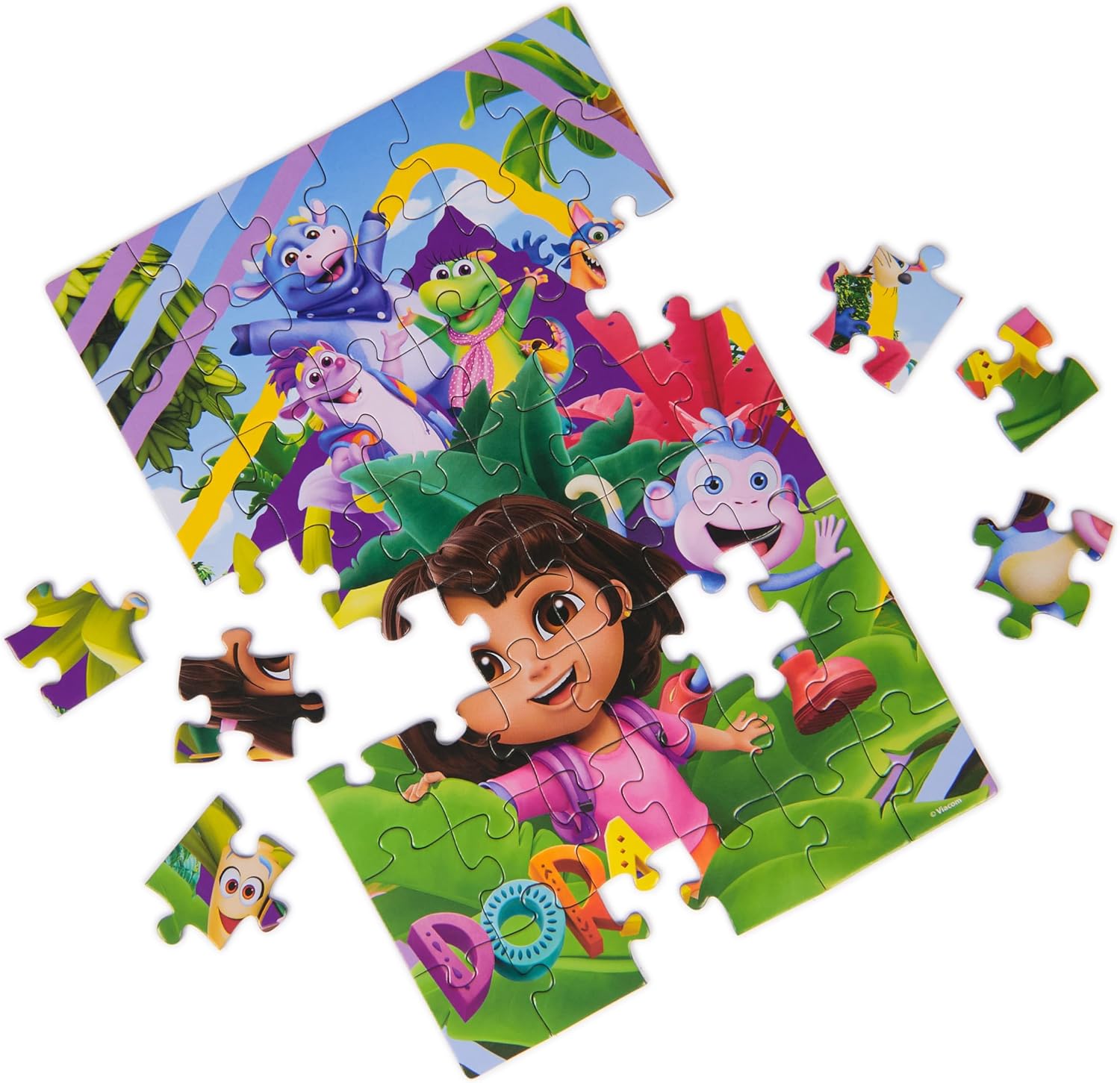 Spin Master Games Kids Puzzle DoraBackpack 3-in-1 Puzzle