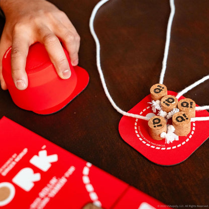 USAopoly | Qork | Party Dice Game | Ages 8+ | 3-8 Players | 15+ Minutes Playing Time