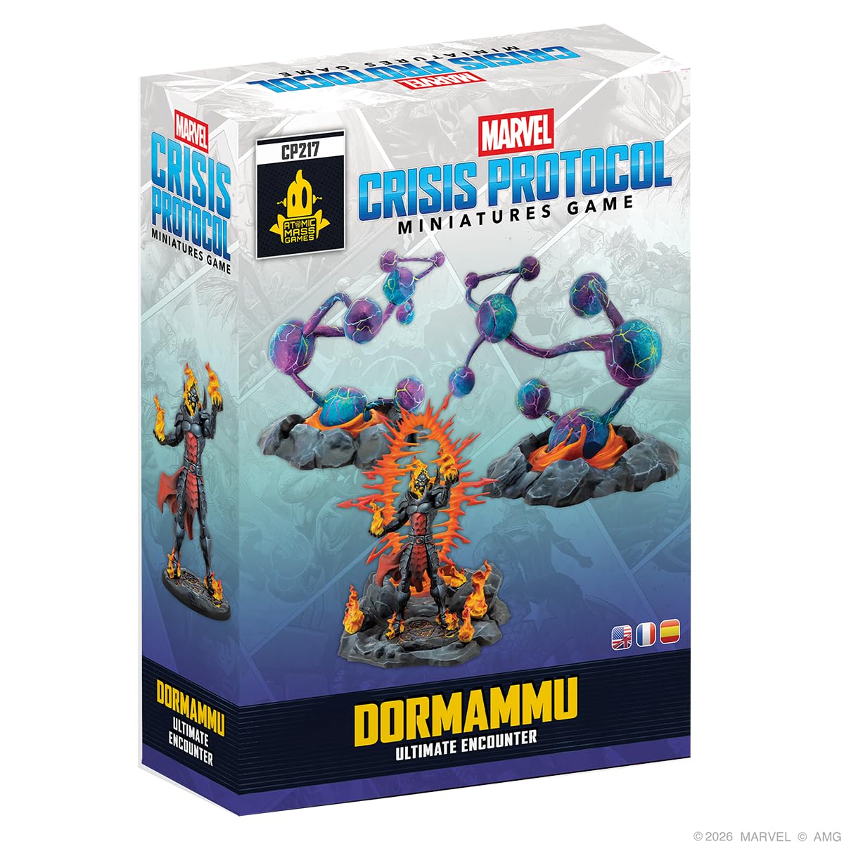 Asmodee | Marvel: Crisis Protocol – Dormammu Ultimate Encounter | Miniatures Game | Ages 14+ | 2 Players | 45 Minutes Playing Time