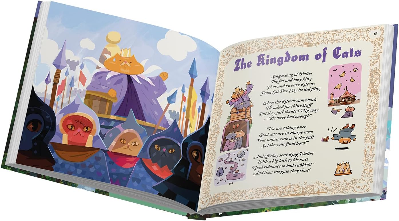 Dungeons & Kittens Roleplaying Game CORE RULEBOOK - Adorable Fantasy Tabletop RPG with Magical Kittens, Ready-to-Play Adventures for Kids & Adults, Ages 8+, 2-6 Players, 90 Min Playtime