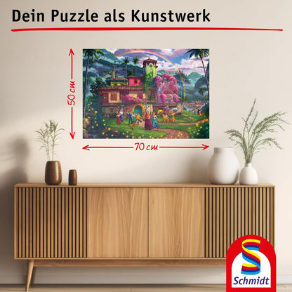 Schmidt Spiele 58051 Disney Encanto Thomas Kinkade Jigsaw Puzzle 1000 Pieces