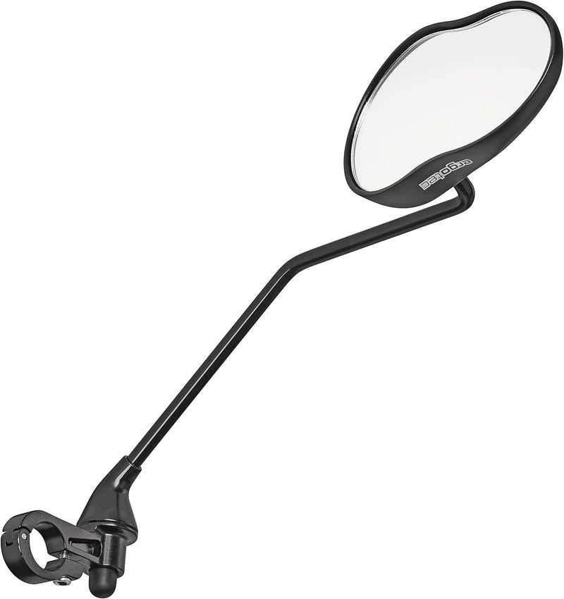 ergotec Rückspiegel M-99LV, für Rechtsmontage, mit asphärischem Glas, Art. 63513001, schwarz