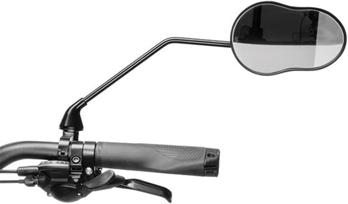 ergotec M-99LV 63513001 Rear View Mirror for Right-Hand Fitting with Aspherical Glass Black