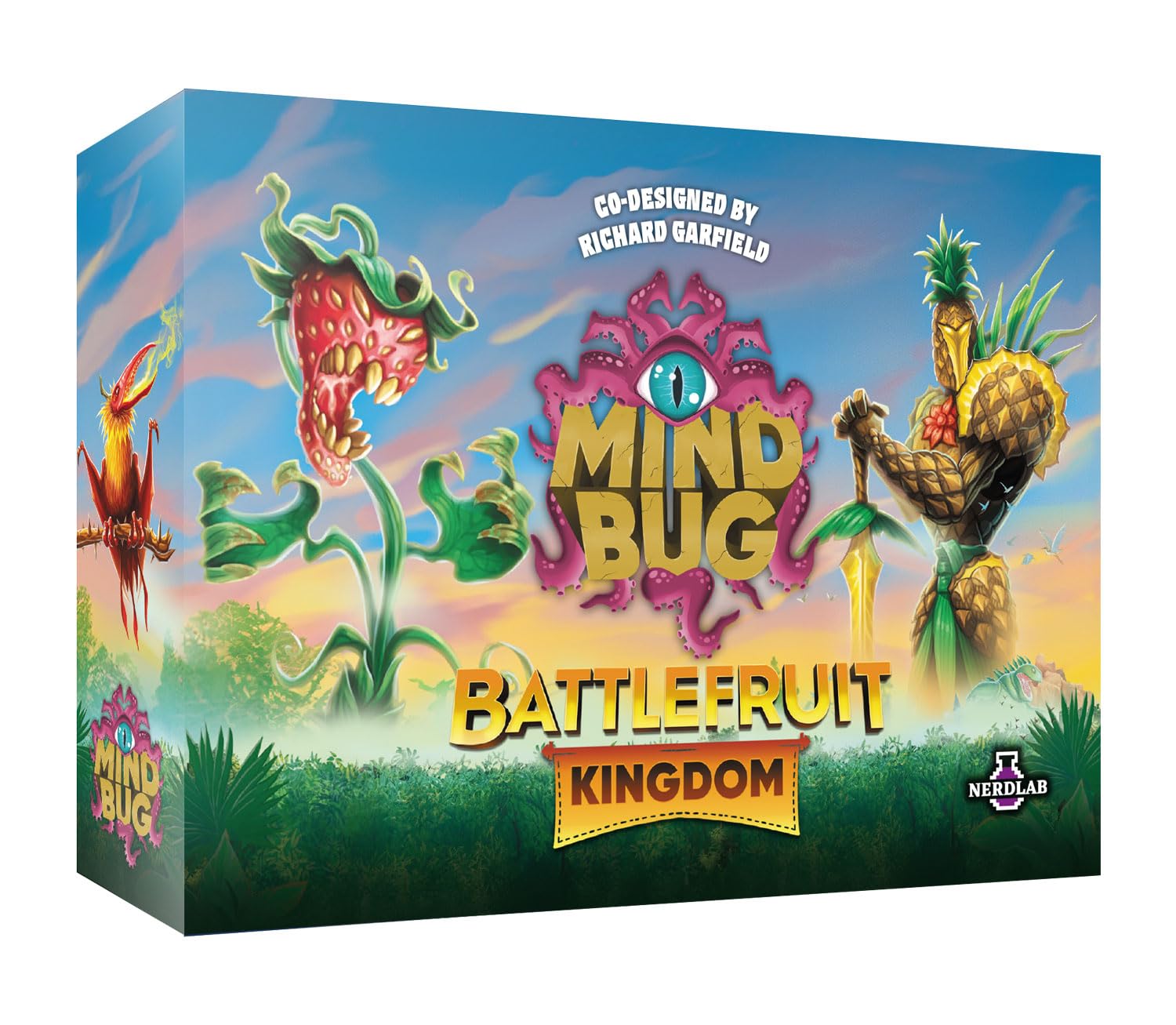 Mindbug: Battlefruit Kingdom, Strategy Card Game for 2 Players, 8+ Years, 15-25 Mins, (English