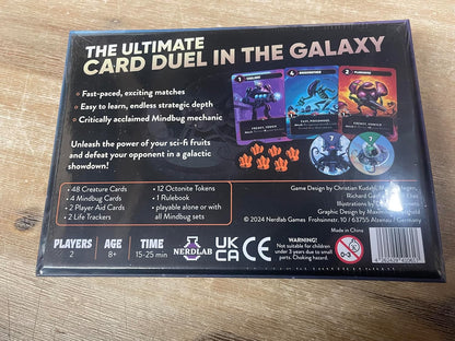 Mindbug - Battlefruit Galaxy, Strategy Card Game, 2 Players, 8+ Years, 15-25 Mins, (English