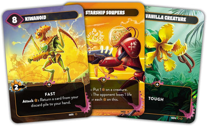 Mindbug - Battlefruit Galaxy, Strategy Card Game, 2 Players, 8+ Years, 15-25 Mins, (English