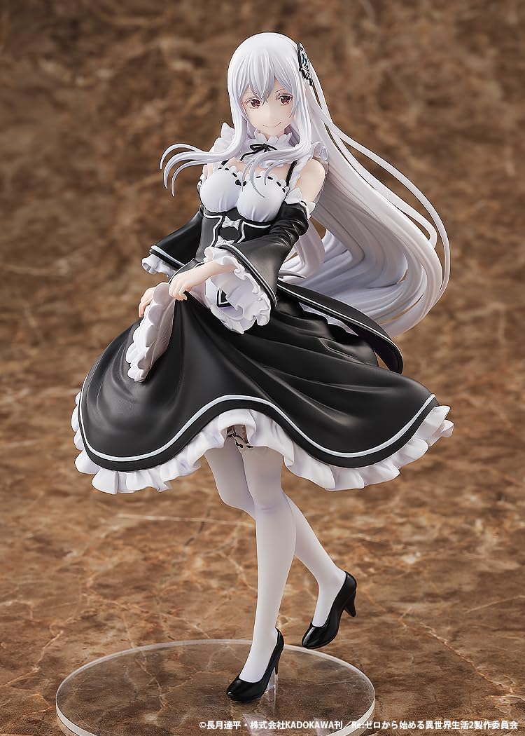 Re:Zero -Starting Life In Another World- Pvc Statue 1/8 Echidna Roswaal Manor Maid Outfit Ver. 20 Cm