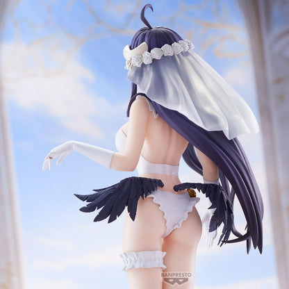 Banpresto Albedo Overlord Action Figure - Glitter&Glamours - Wedding Ver. 27 cm - BP29874P Multicolor - Collectible Figure - Ideal for Anime Fans