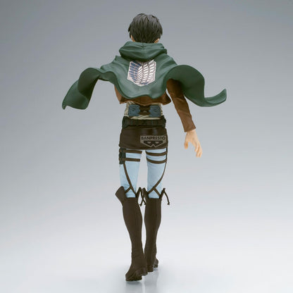 Banpresto Eren Yeager Attack On Titan Actiefiguur, 28 cm, BP29875P, meerkleurig, verzamelfiguur, ideaal voor anime-fans