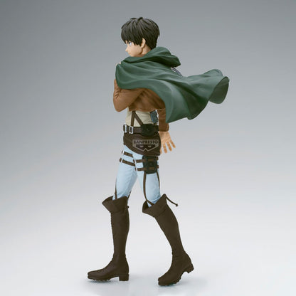Banpresto Eren Yeager Attack On Titan Actiefiguur, 28 cm, BP29875P, meerkleurig, verzamelfiguur, ideaal voor anime-fans