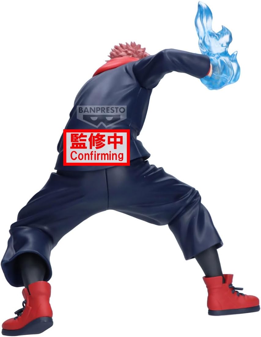 Banpresto Action Figure Yuji Itadori Jujutsu Kaisen - Maximatic 20 cm - BP29882P Multicolor - Collectible Figure - Ideal for Anime Fans
