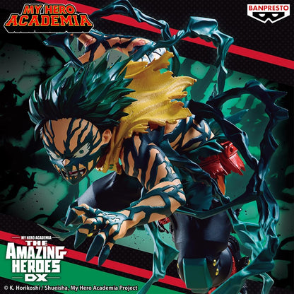 Banpresto Izuku Midoriya My Hero Academia Action Figure - The Amazing Heroes - DX 14 cm - BP29895P Multicolor - Collectible Figure - Great for Anime Fans