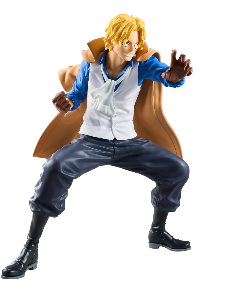 Banpresto Sabo One Piece Action Figure - Grandista 23 cm - BP29916P Multicolor - Collectible Figure - Ideal for Anime One Piece Fans
