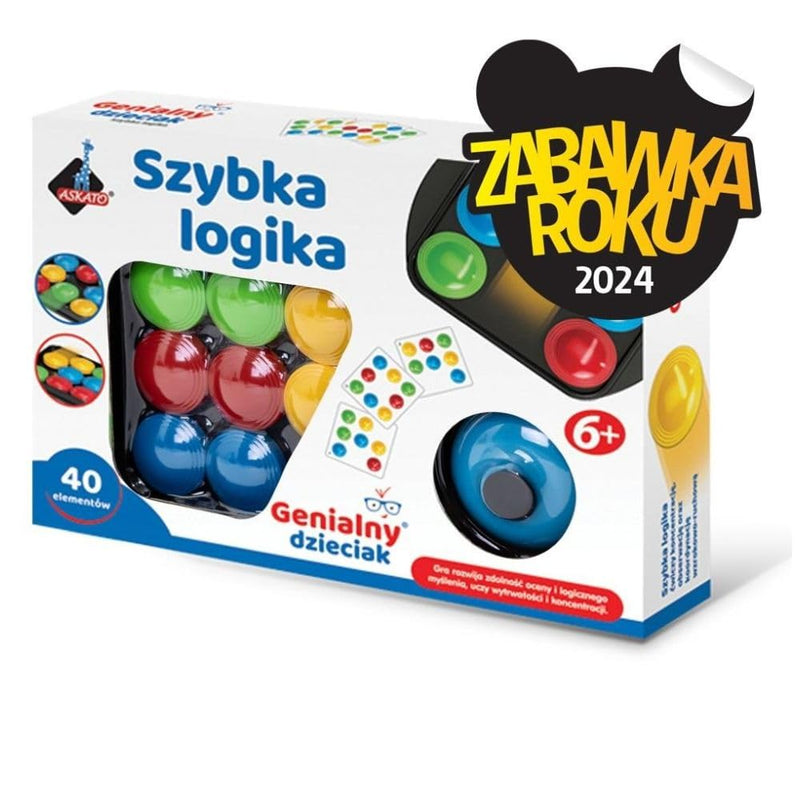 Genialny Dzieciak. Szybka Logika Polska Gra Edukacyjna 3 Lata Polish Board Game Po Polsku