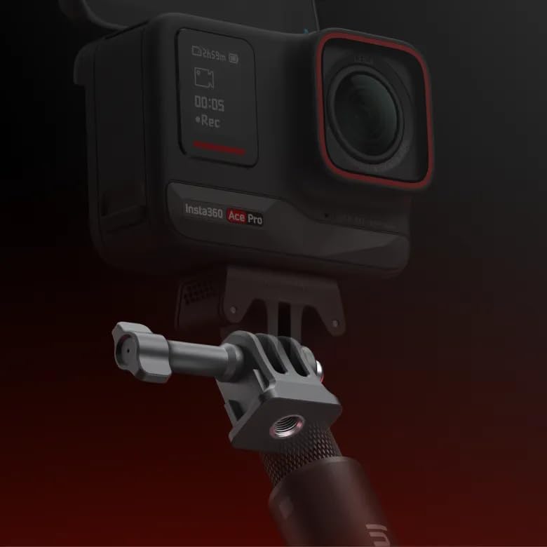 Insta360 Official 3-prong to 1/4'' Adapter for Ace Pro, Action Camera Accessory