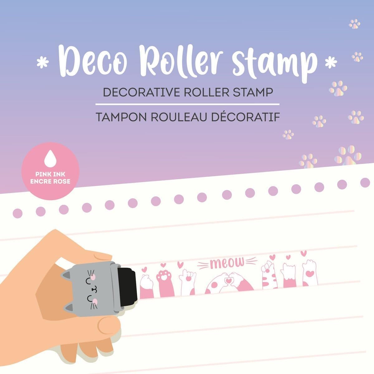 Decorative Roller Stamp - Kitty - Roller Stamp