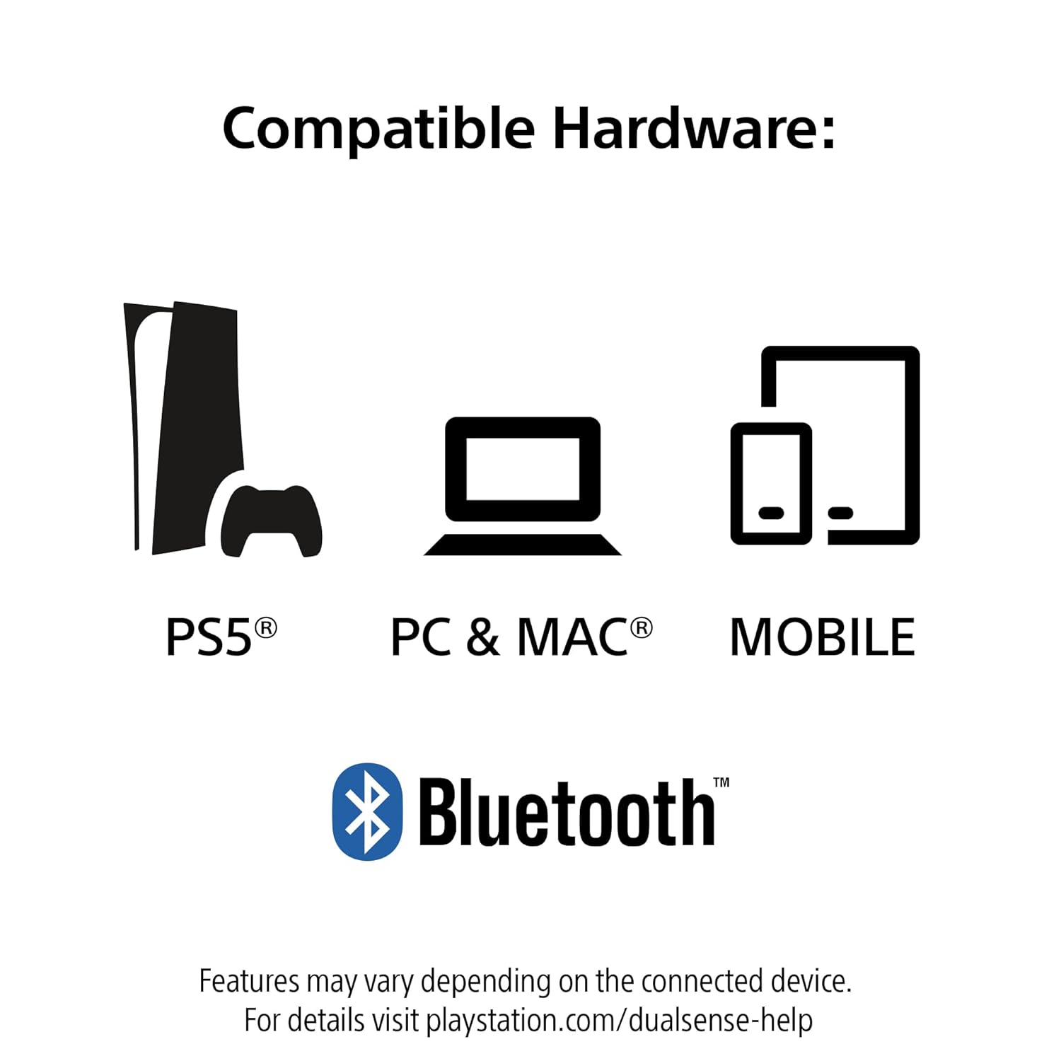 PlayStation DualSense™ Wireless Controller - for PS5, PC, MAC & Mobile