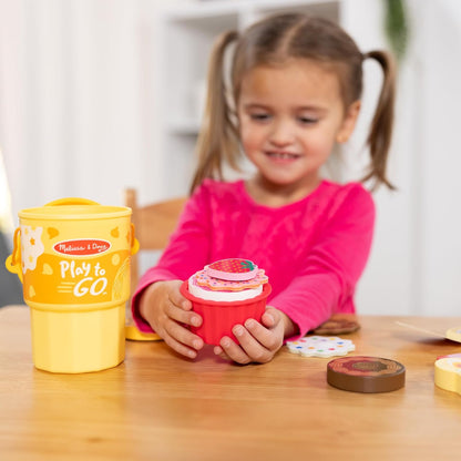 Melissa & Doug - Kuchen & Kekse Spielset für unterwegs - Holzspielzeug