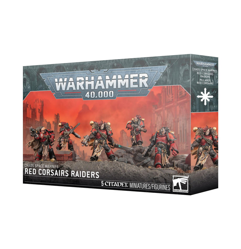 Games Workshop - Warhammer 40,000 - Chaos Space Marines: Red Corsairs Raiders