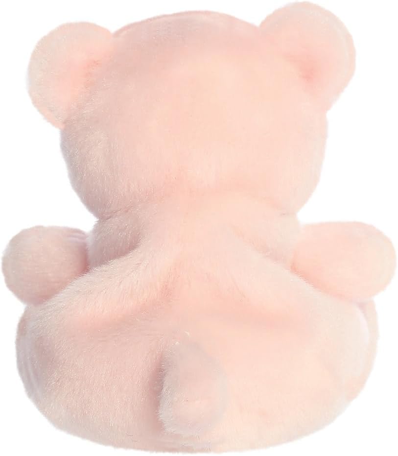 AURORA 34162, Palm Pals Bailey Baby Bear, 13cm, Soft Toy, Pink