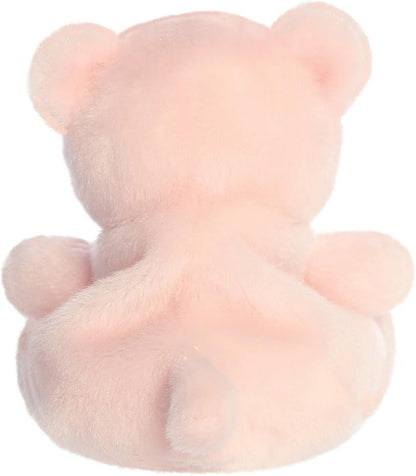 AURORA 34162, Palm Pals Bailey Baby Bear, 13cm, Soft Toy, Pink