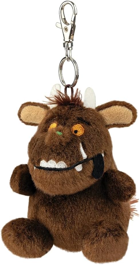AURORA 61660, Palm Pals The Gruffalo Clip-On, 10cm, Soft Toy, Brown