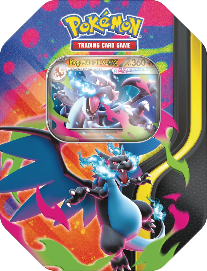 Pokémon (Sammelkartenspiel), PKM Tin 126 Mega-Glurak X