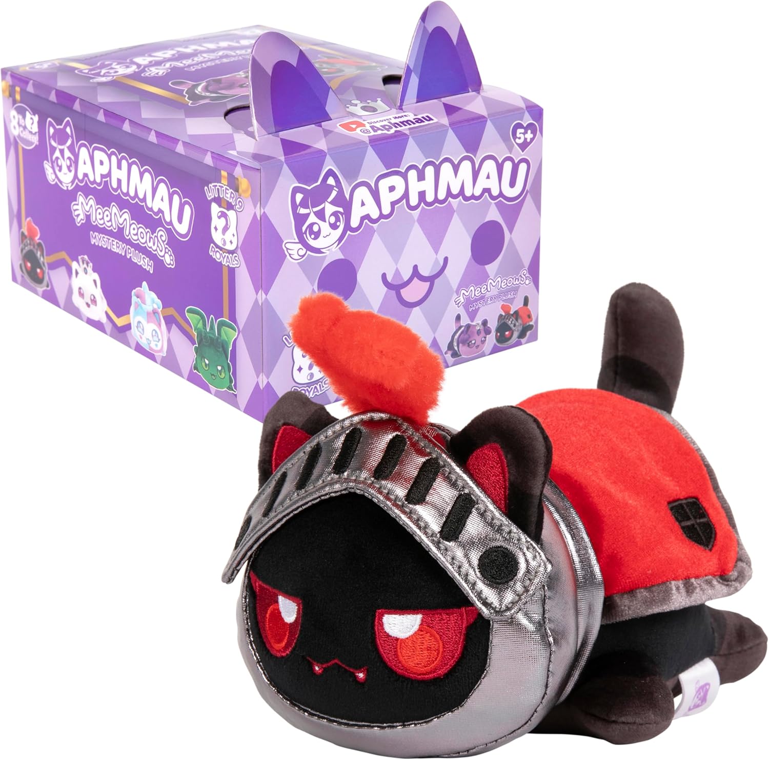 Aphmau MeeMeows Mystery Plush Royals Litter 9 Collectible soft toys Royals collection YouTube toys 8 to collect