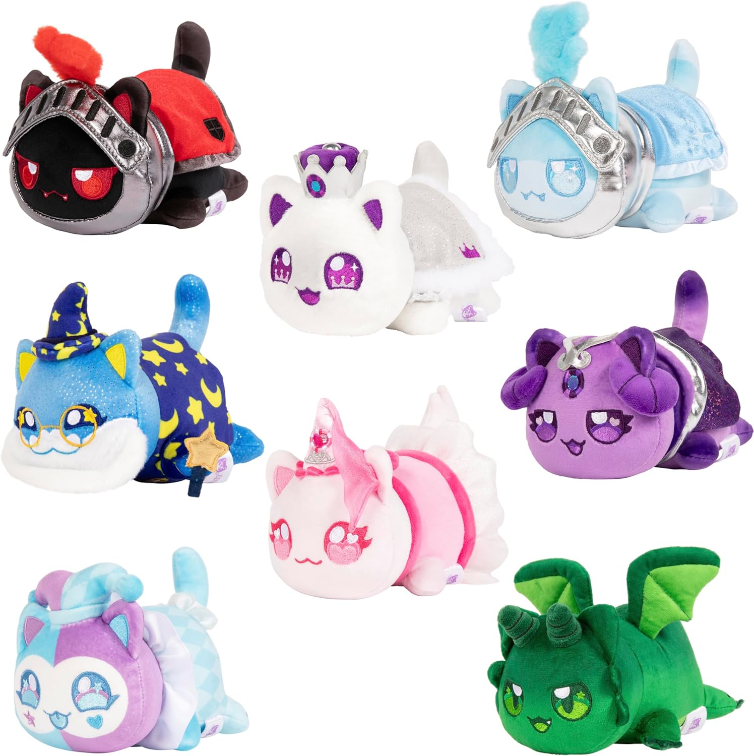 Aphmau MeeMeows Mystery Plush Royals Litter 9 Collectible soft toys Royals collection YouTube toys 8 to collect