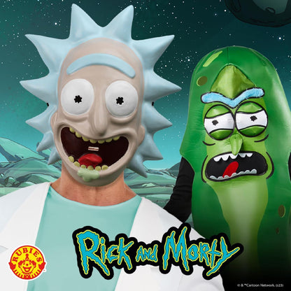 Rubies Official Rick and Morty, Rick Vacform Mask, Adult Fancy Dress Accessory Halloween