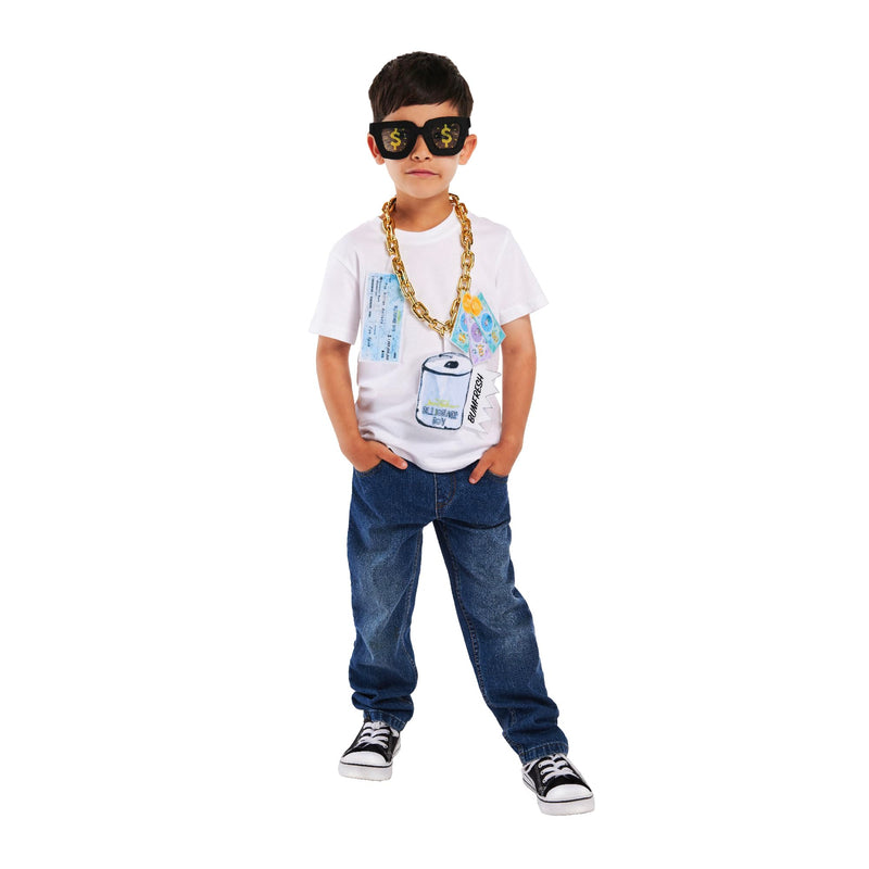 Rubies Official David Walliams Billionaire Kids Accessory Set Halloween