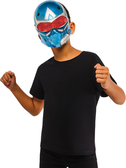 RUBIE'S Rubies Official Marvel Captain America Brave New World Plastic Mask, One Size