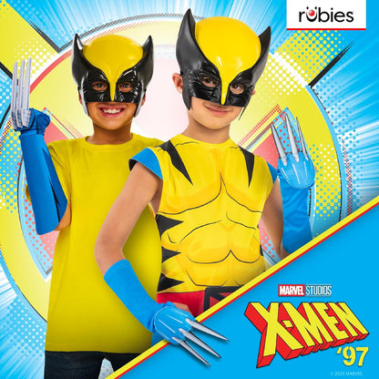 Rubies Official Marvel X-Men '97 Wolverine Child Mask, Kids Superhero Fancy Dress Halloween