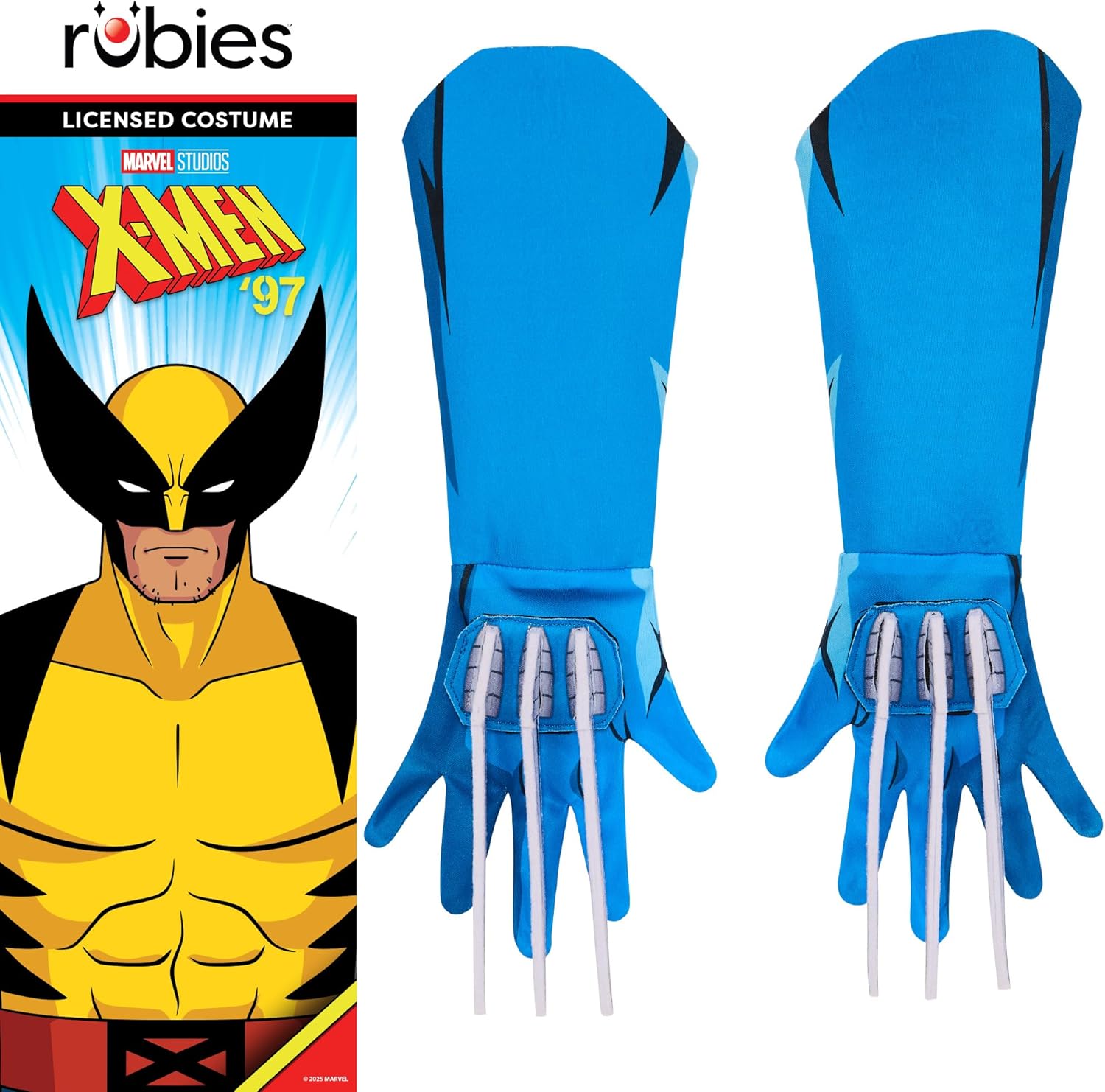 Rubies Official Marvel X-Men '97 Wolverine Child Claws, Kids Superhero Fancy Dress Halloween