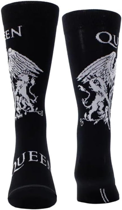 PERRI'S SOCKS QUEEN WHITE CREST CREW