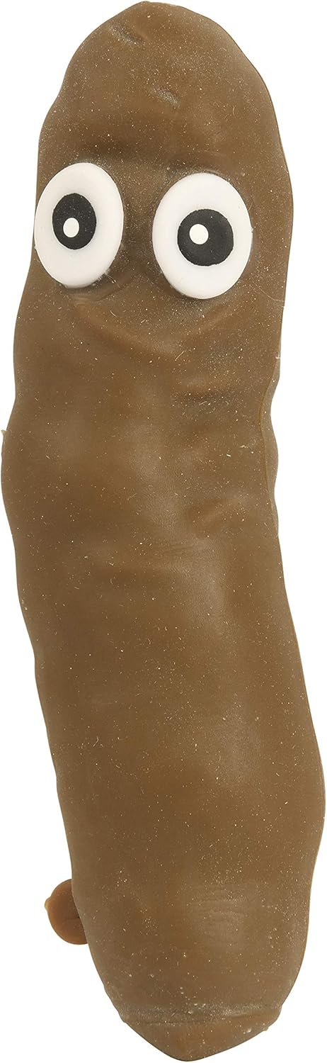 HTI Toys Squidgy Squishy Stretchy Poop Stress Reliever For Kids & Adults