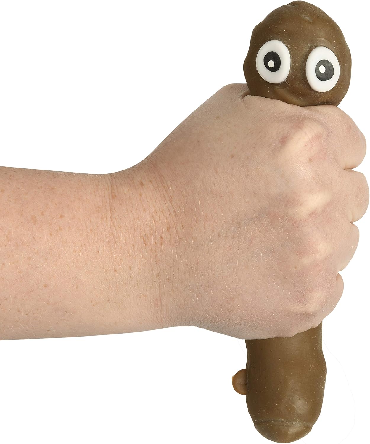 HTI Toys Squidgy Squishy Stretchy Poop Stress Reliever For Kids & Adults