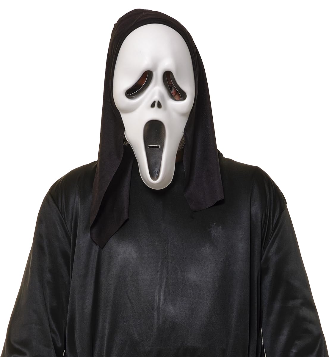 RUBIES Adult Scary Ghost Mask - Complete Your Costume, Official Rubies for Halloween, Carnival, Birthday and Parties
