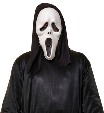 RUBIES Adult Scary Ghost Mask - Complete Your Costume, Official Rubies for Halloween, Carnival, Birthday and Parties