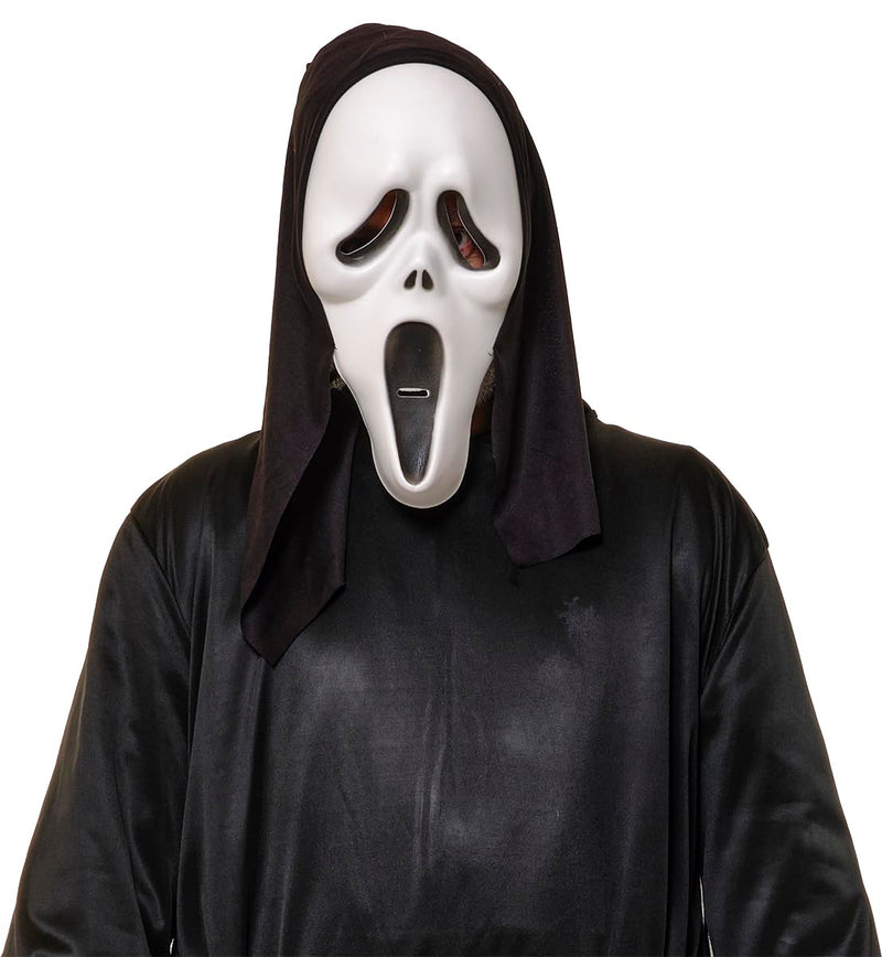 RUBIES Adult Scary Ghost Mask - Complete Your Costume, Official Rubies for Halloween, Carnival, Birthday and Parties
