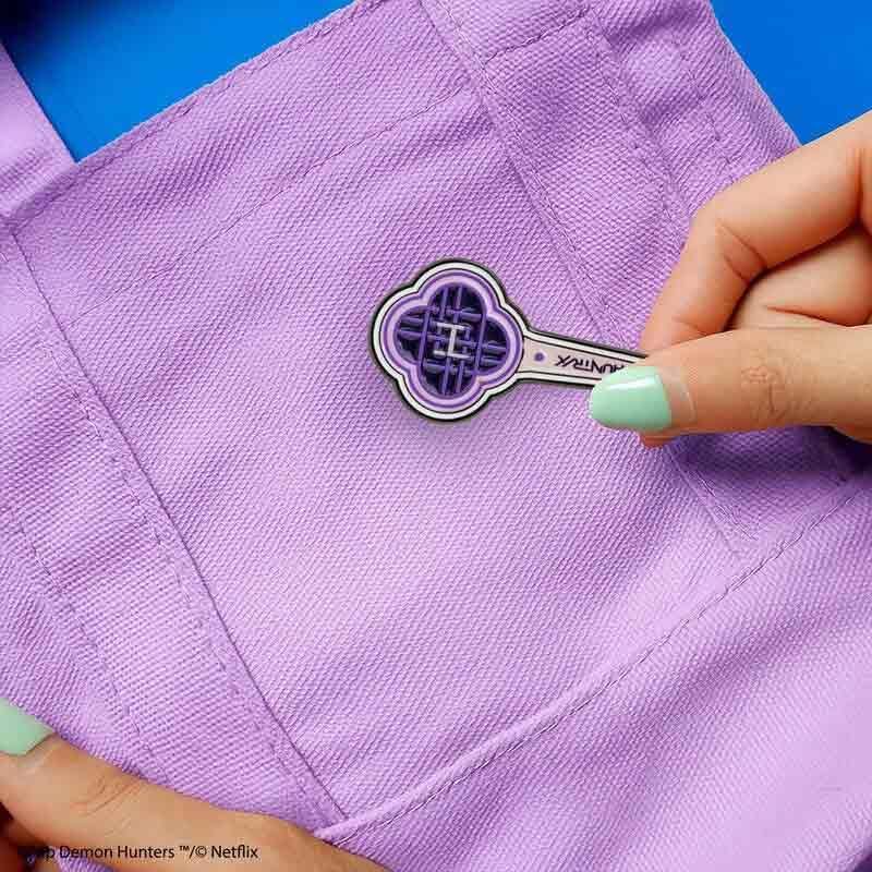 Merchandising K-Pop Demon Hunters: Cinereplicas - Bastoncino Luminoso Huntrix (Pin