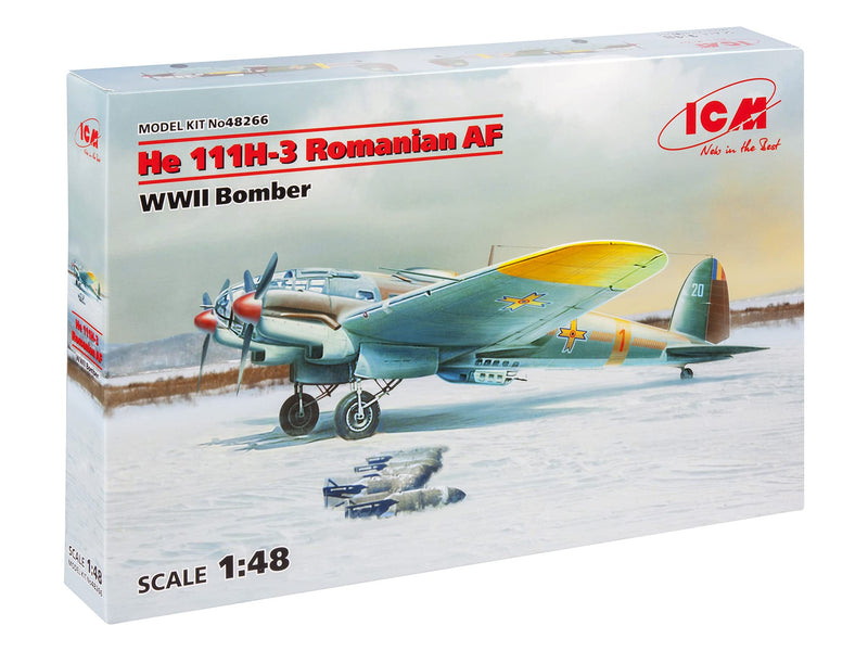 ICM 1:48 - He 111H-3 Romanian AF, WWII Bomber
