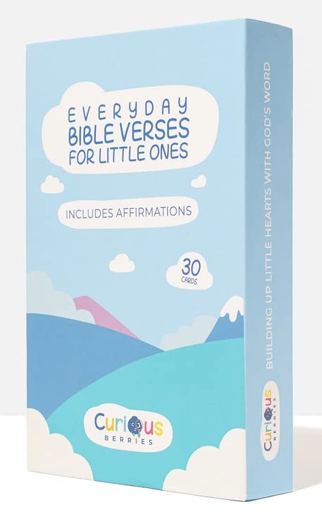 Bible verse memory cards for kids