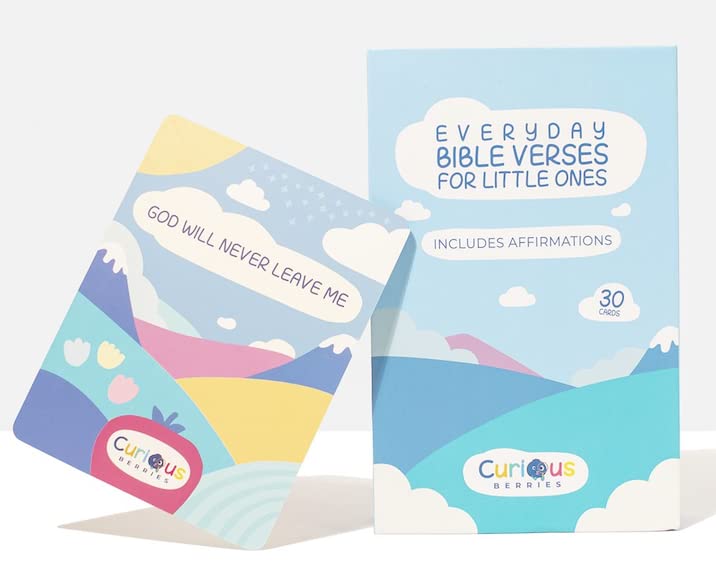 Bible verse memory cards for kids