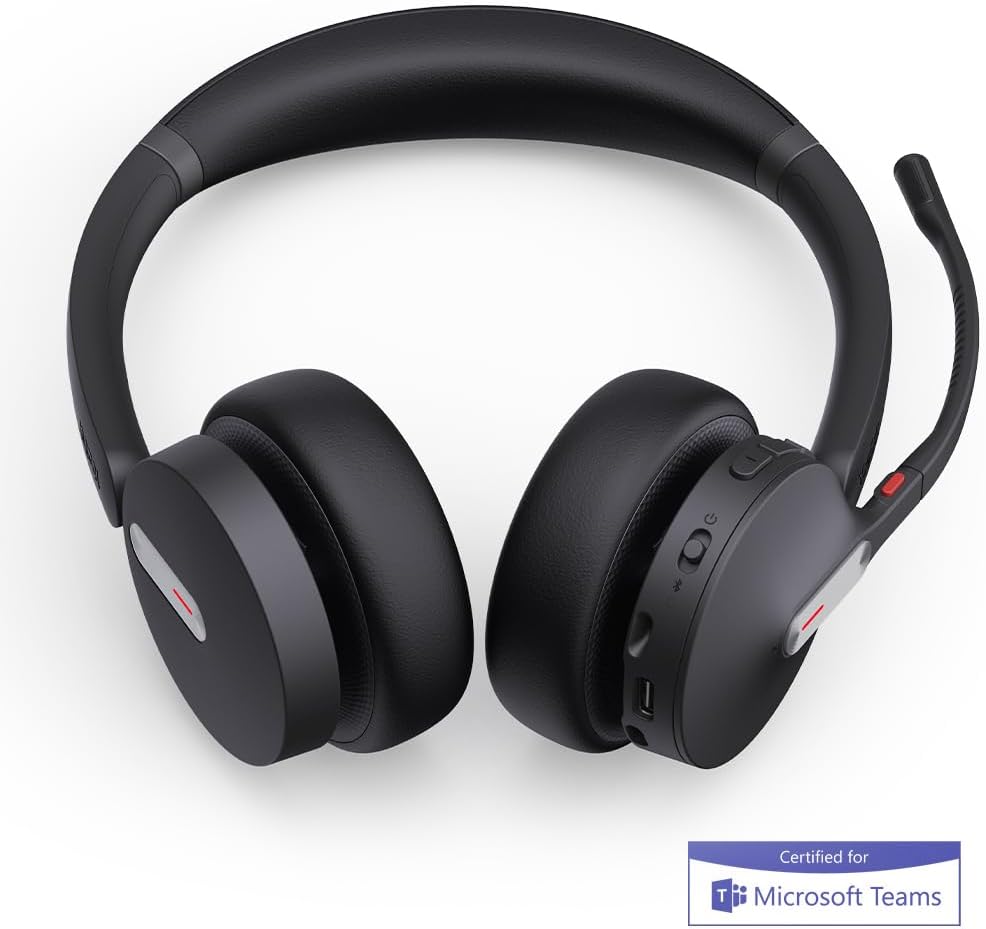 Yealink BH70 Dual with Stand Teams USB-C/A Bluetooth Wireless Headset – 1208701