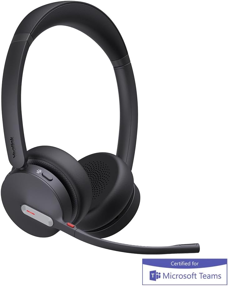 Yealink BH70 Dual with Stand Teams USB-C/A Bluetooth Wireless Headset – 1208701