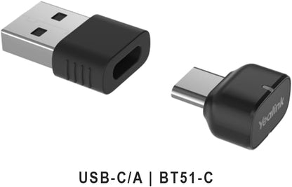 Yealink BH70 Dual with Stand Teams USB-C/A Bluetooth Wireless Headset – 1208701