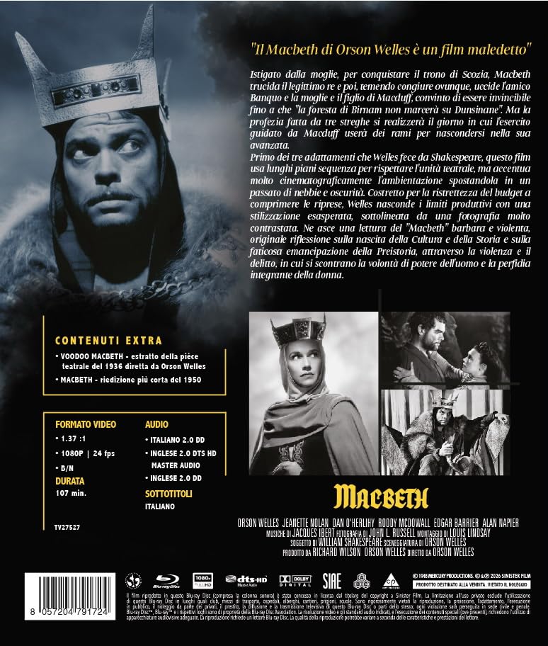 Macbeth Blu-ray