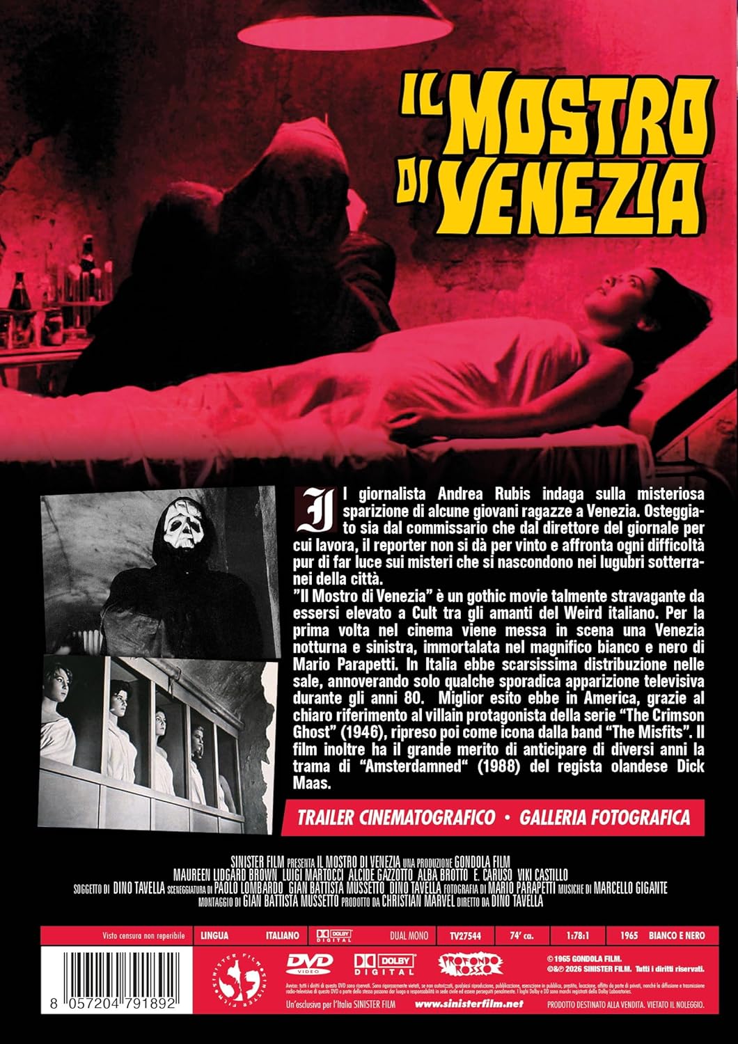 Mostro Di Venezia (Il) - (Italian Import)